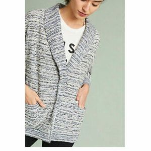 Splendid Multi-Colored Tweed Dolman Sleeve